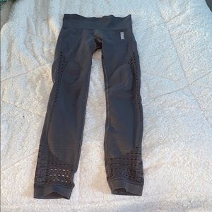 Gray High waited Gym shark leggings